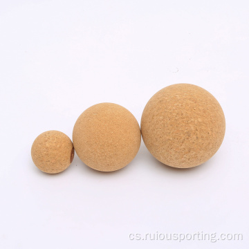 Fitness odolný přírodní sport Cork Massage Ball